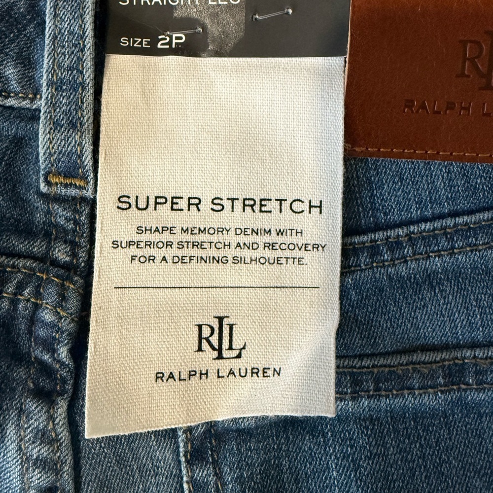 NWT Ralph Lauren Mid Rise Straight Leg Jeans - Picture 10 of 11